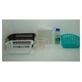 Miscellaneous Plastic Storage Baskets,