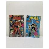 Tales of Teen Titans Comics 1985 Aug & Sept