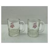 Dog n Suds "Baby" Child Size Glass Root Beer Mugs