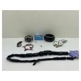 Miscellaneous Lot Jewelry including Silver Cross