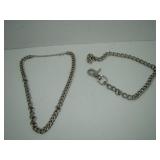 Small Wallet Chain and Twisted Chain Necklace