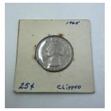 1965 Washington Quarter