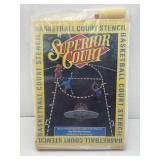 Superior Court Basketball Court Stencils