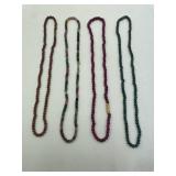 Glass-Beaded Necklaces