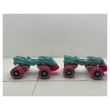 Roller Derby Skates Rainbows Pink Blue Purple