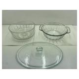 Miscellaneous Lot of Glassware Pyrex Arcoroc USA