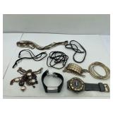 Miscellaneous Lot of Jewelry: Necklaces, Bracelets