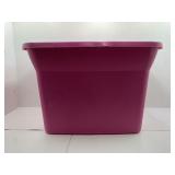 Planet Friendly Plastic 18 Gallon Storage Tote