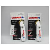 2 Lenox Fixed Blade Utility Knives