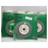 3 New 6' x 3/4: 60 Grit Grinding Wheels