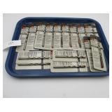Lot of 1/4' HSS Drill Bits