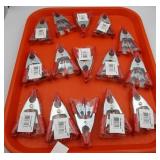 (15) 3pc Clamp Sets