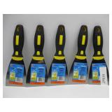 5 New 3' Putty Knives