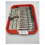 Lot 1/4' HSS Drill Bits