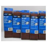 10 Norton 3' x 21' 120 Grit Sanding Belts