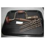 Hand Brace Drill w/Bits