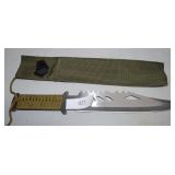 New Paracord Survival Knife w/Sheath