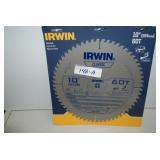10' Irwin 60T Saw Blade