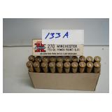 Super X 270 Winchester 150 Grain Ammo