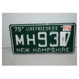 NH 75 License Plate MH937