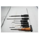 Snap On Screwdrivers & Pick