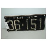 NH 46 License Plate 36ï¿½151