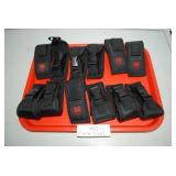 12 Cobratec Nylon Folding Knife Sheaths