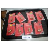 8 Brass Air Chucks 1/4 NPT