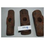 3 Sledge Hammer Heads