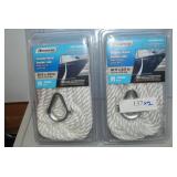 (2) 50ft 3/8' Nylon Anchor Line