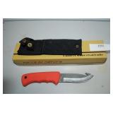 Gut-Hook Fixed Blade Knife w/Sheath
