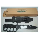 New Tatical Survival Knife w/Sheath