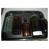 Lot of Glass Bottles