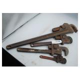 4 Pipe Wrenches