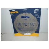 10' Irwin 60T Saw Blade