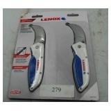 Lenox Hawkbill SS Knives