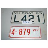 2 License Plates