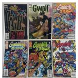 6 Gambit comics: Gambit #1 Direct Edition (1993),