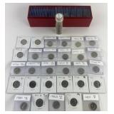 128 Jefferson Nickels, 25 marked ï¿½63 tons of