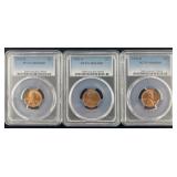 3 PCGS graded Lincoln cents: 1953-D Lincoln Cent