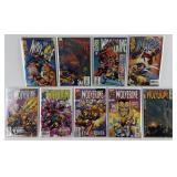 9 Wolverine comics:  #90 (1995), #91 (1995), #93