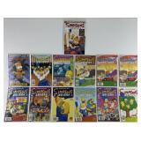 13 Simpsons comics:  #1 Poster Edition (1993), #2
