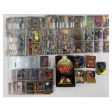 Group of collector cards: The Maxx, X-Men, Rage,
