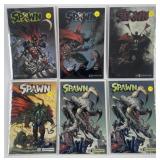 6 Spawn comics: #112 (2001), #113 (2001), #132