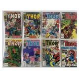 8 The Mighty Thor comics, issues: #267 British