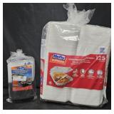 Hefty plastic food storage containers 60 count.