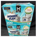 2- 200ct. Boxes of Tall 13-Gallon Kitchen Trash