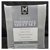 Queen size 6 piece sheet set