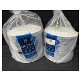 2- 204ct. Bags of 10' Ultra Paper Plates