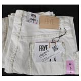 Women's size 6 Frye jeans. New w/ tags